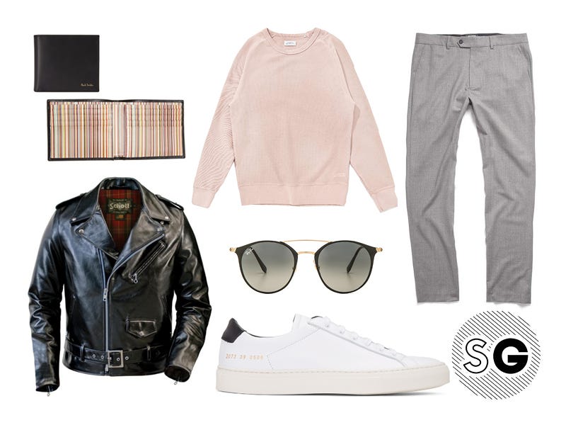 millenial pink, neutral, todd snyder, schott nyc, common projects, paul smith