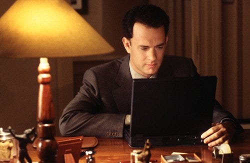 tom-hanks-beretta-jcrew-salt-you've-got-mail-nora-ephorn-style-girlfriend-laptop