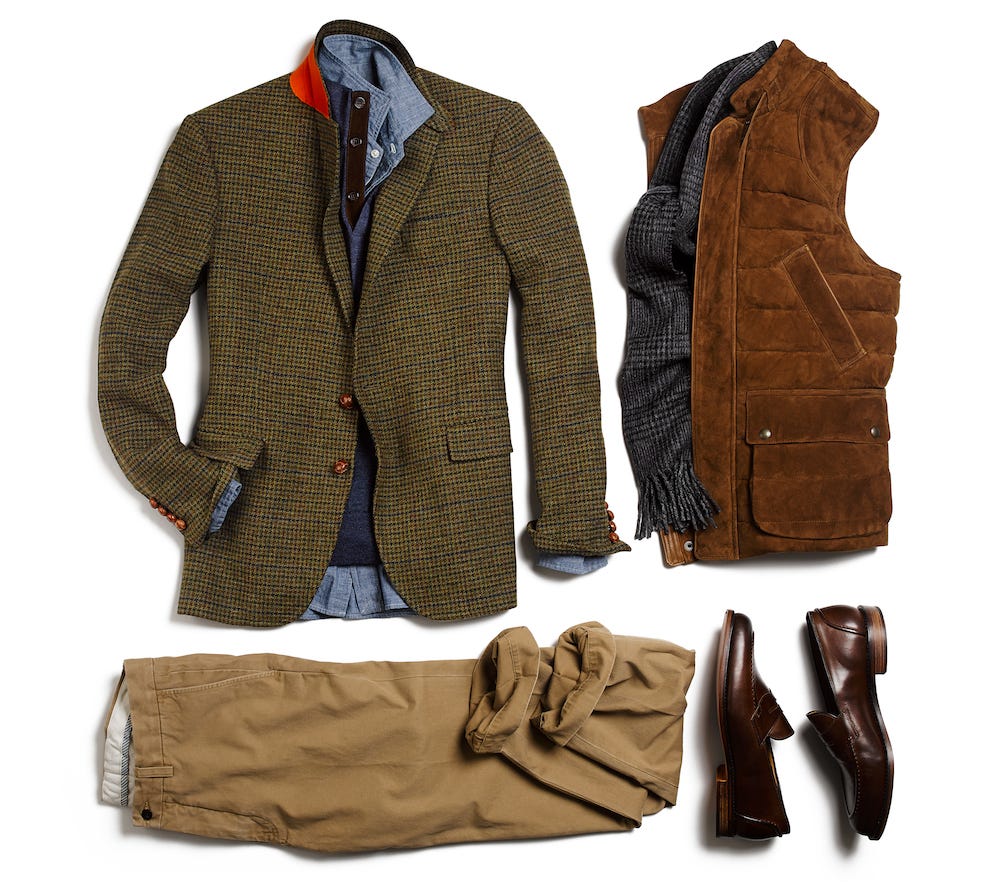 what to wear with a sport coat