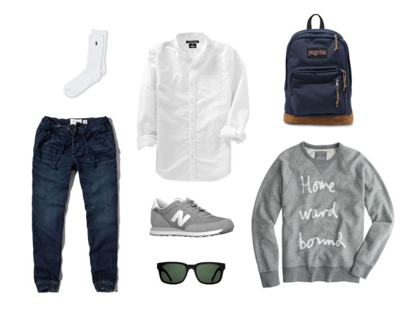 outfit to wear with jogger pants