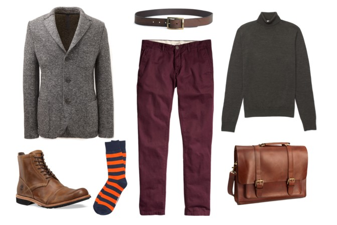 men's turtleneck outfit ideas