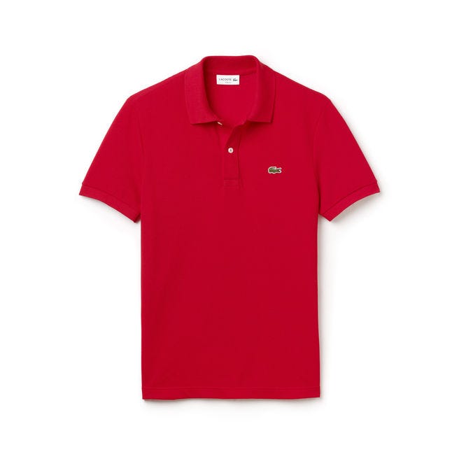 bright colored polo shirts