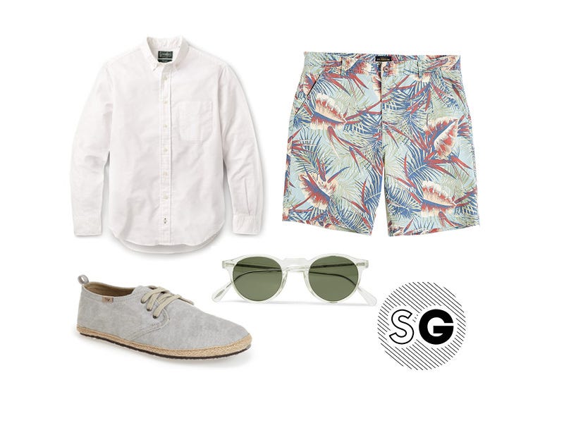 casual summer outfit for guys