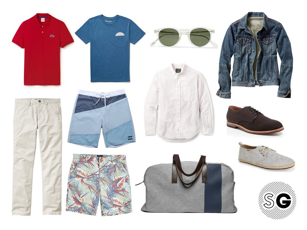 what to pack for a summer weekend trip