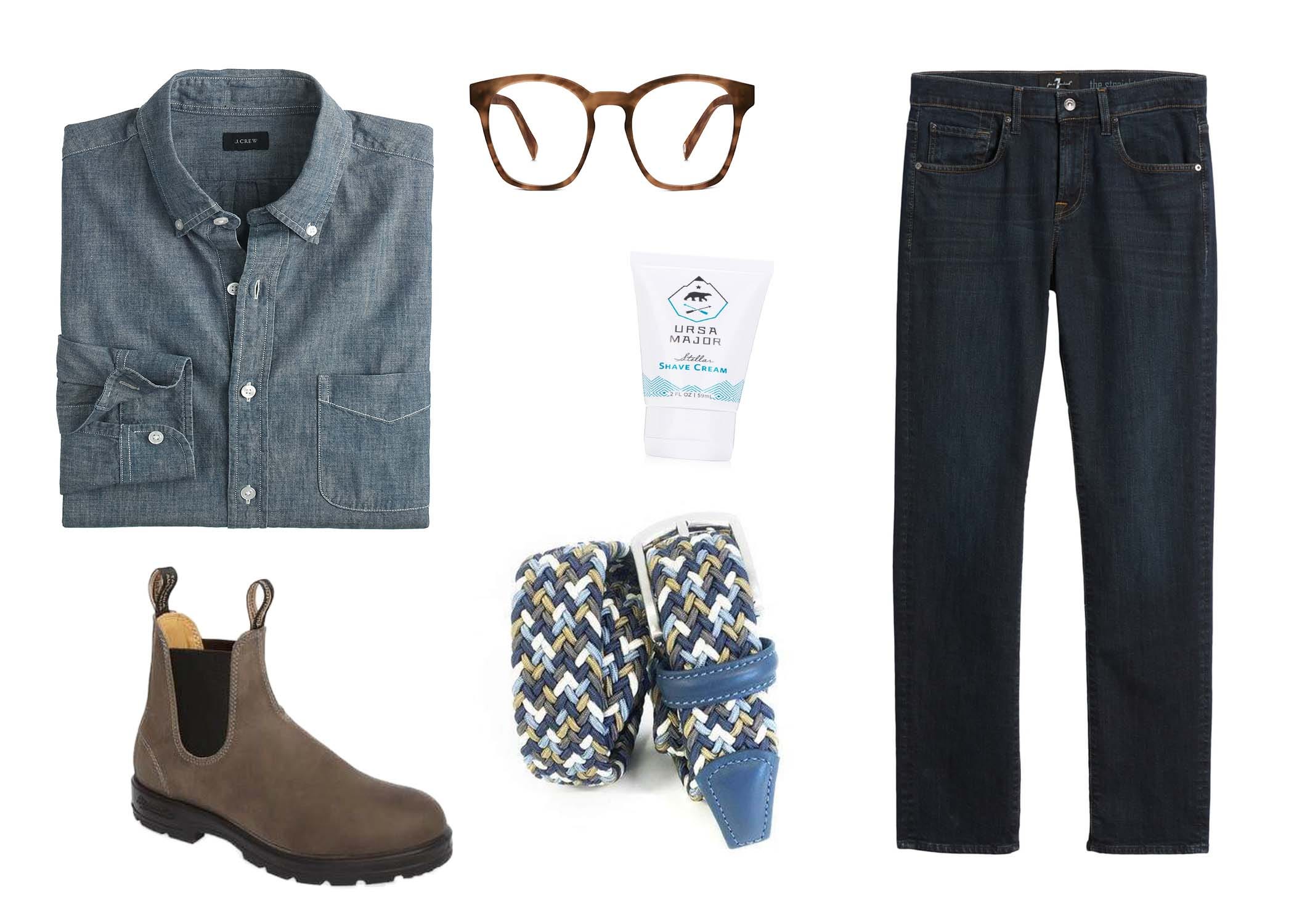 5 Days 5 Ways to Wear a Chambray Shirt