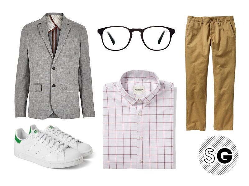 How to Rock Cool Kicks with Casual Dress Shirt