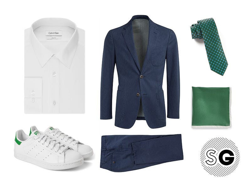 Wardrobe Staple: How to Wear Men's White Sneakers