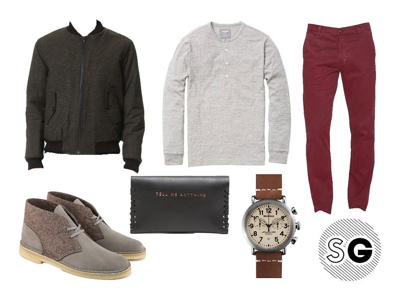 5 Ways to Wear Colored Chinos | Casual Men's Style