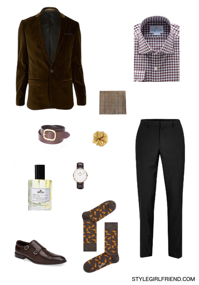 Outfit Inspiration: Brown Velvet Blazer | Style Girlfriend