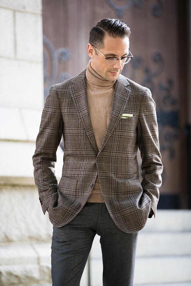 How to Wear a Turtleneck with a Suit - Updated for 2023!