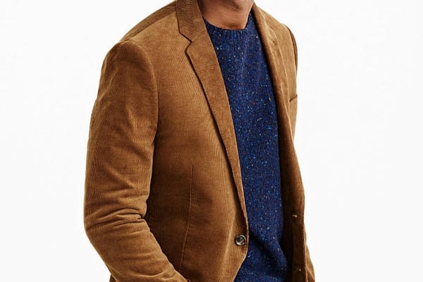 Men's corduroy sport sale coat with elbow patches