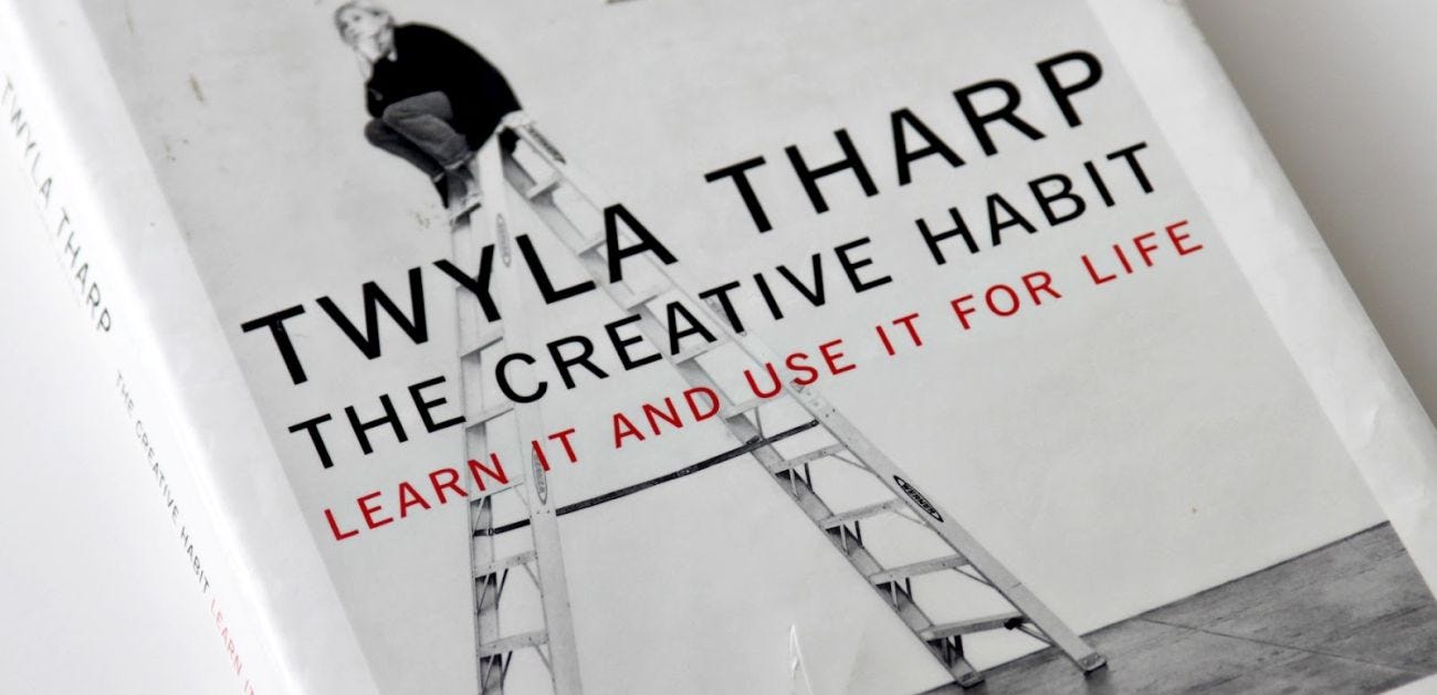 the creative habit, twyla tharp, march 2016