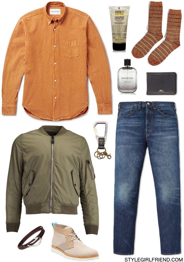 How to Wear Amber: The Guy's Guide to Color - Style Girlfriend