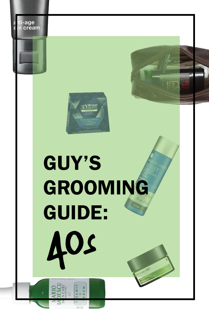 grooming for your 40s, grooming upgrades, men's grooming, men's skincare