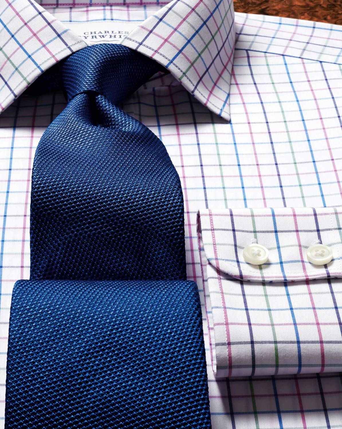 check shirt, charles tyrwhitt