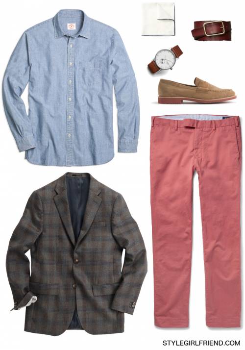 How to Wear Salmon: The Guy's Color Guide - Style Girlfriend