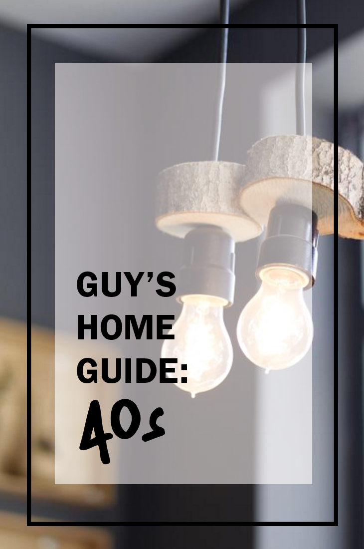 40s home guide, home decor, home decor for men, men's home