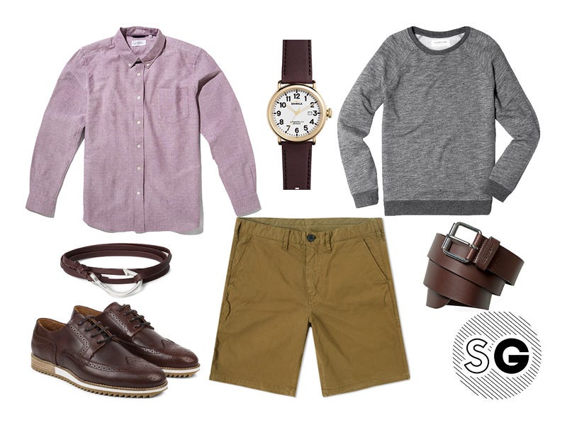 5 Stylish Chino Shorts Outifts for Guys - Style Girlfriend