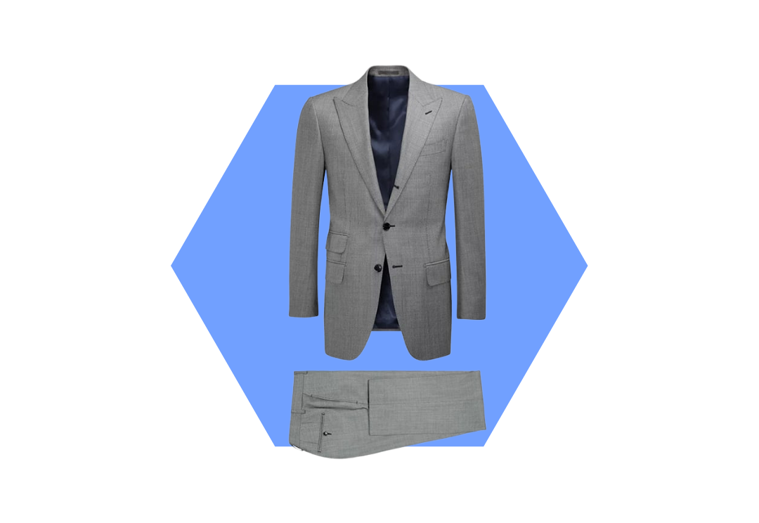 men's charcoal suit wardrobe essential