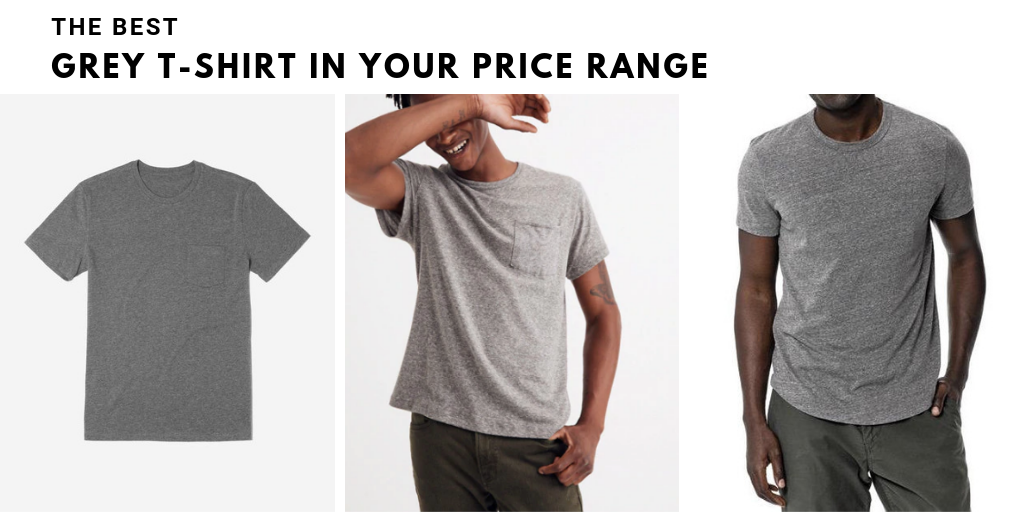 best grey tshirt for guys, easy men's style upgrades