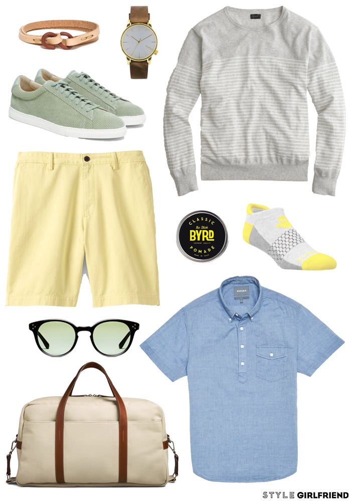 The Guy's Guide to Wearing Lemon Yellow | Style Girlfriend