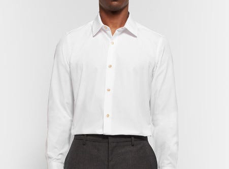 Men's Wardrobe Essential: The White Dress Shirt