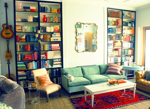 bookshelves, bookcase, books, storage, shelving, home guide, living, bookshelf