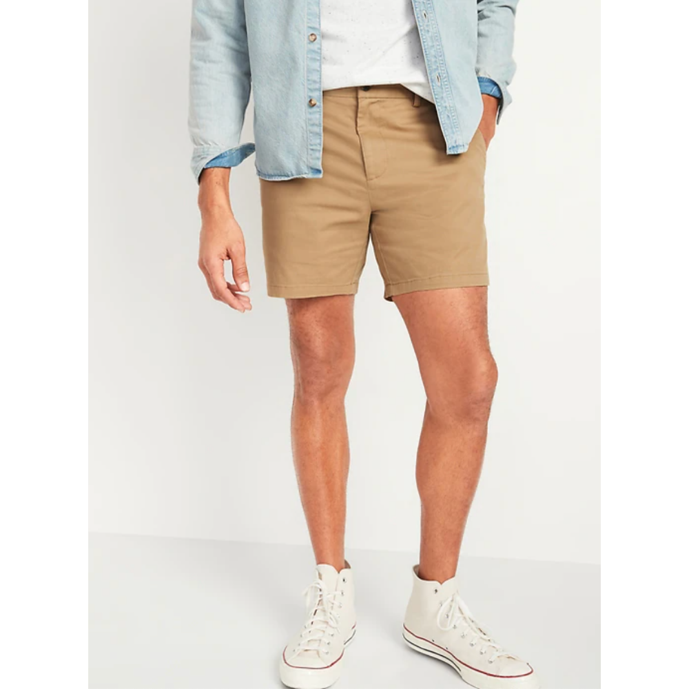 New Look Straight Fit Shorts In Light Khaki 