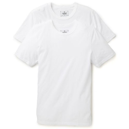 reigning champ 2-pack white t-shirts