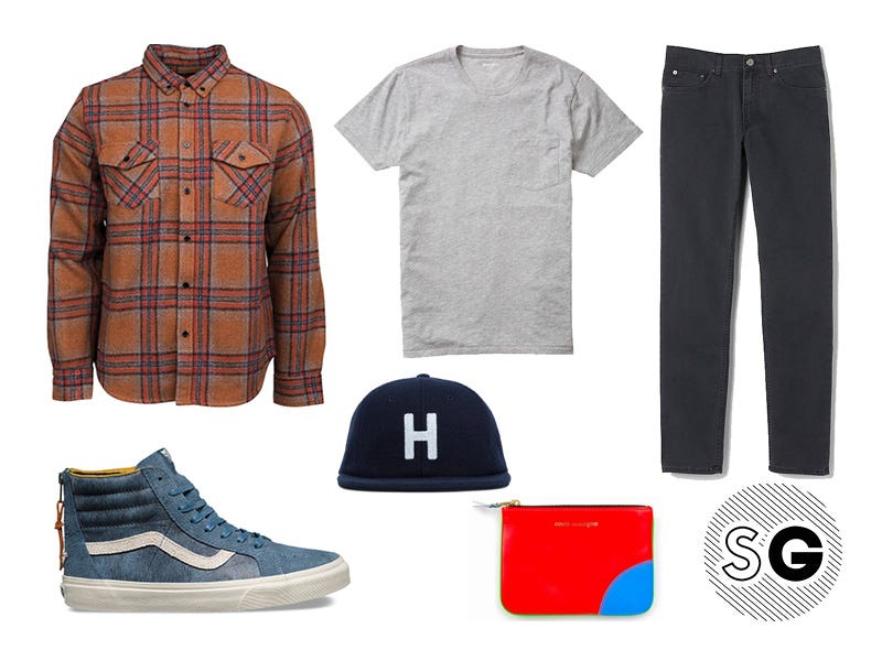 plaid, flannel, casual, skate, huf, vans, acne studios, bonobos, united by blue 