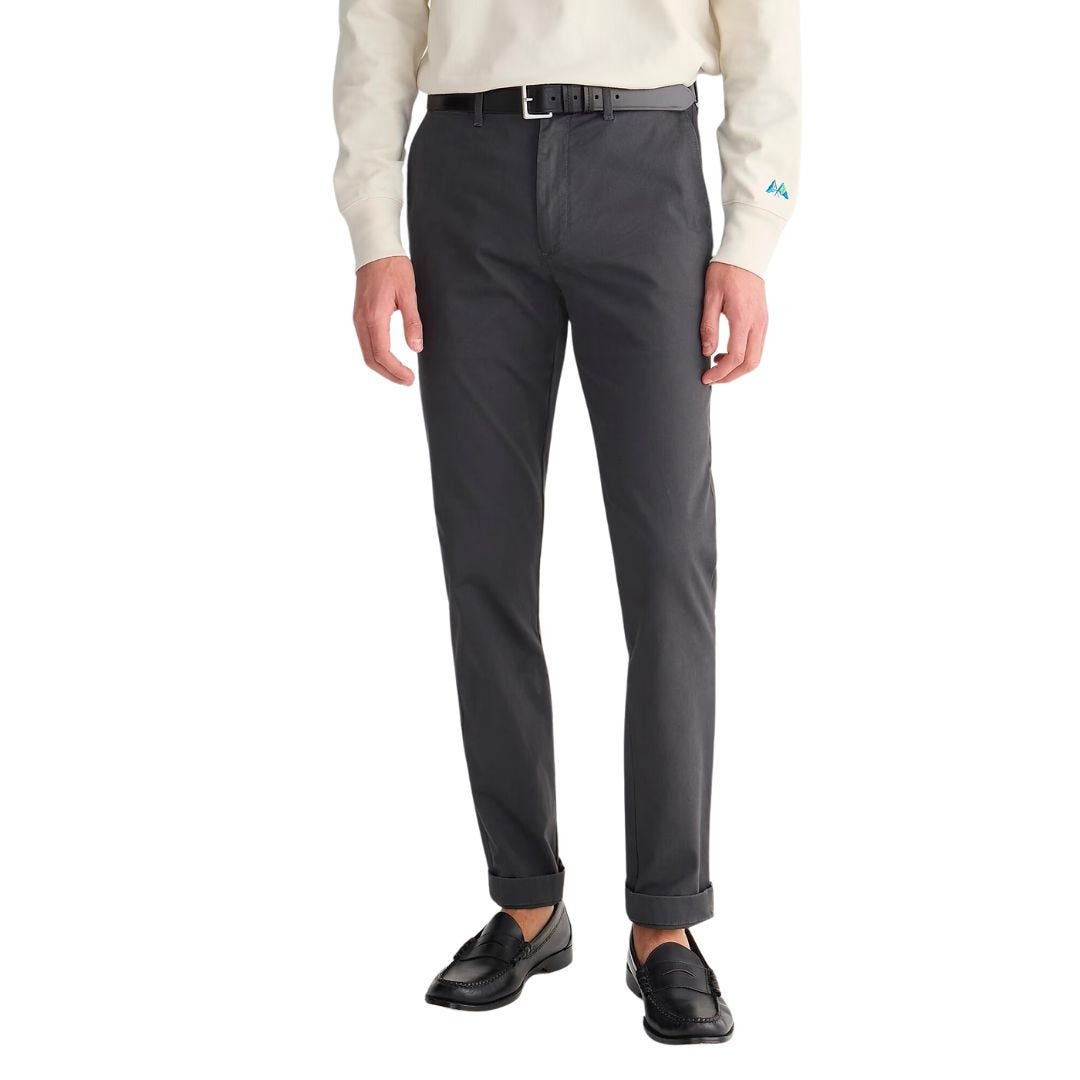 j.crew athletic tapered chinos