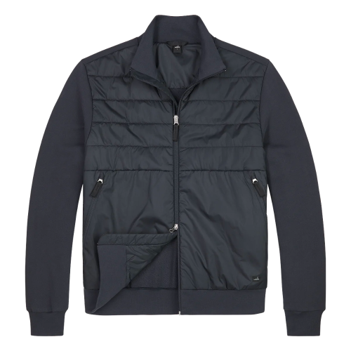 Wahts black quilted jacket