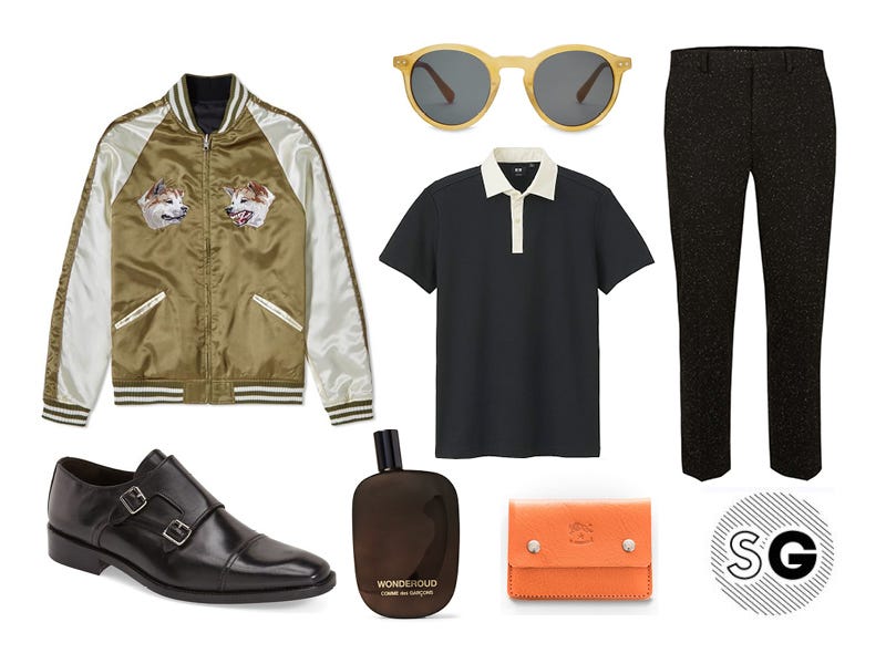 fall trends, gucci, souvenir jacket, theory, uniqlo, comme des garcons