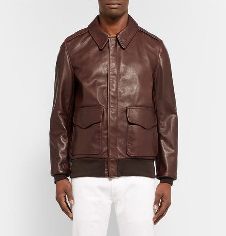 5 Days, 5 Ways: Leather Pilot Jacket