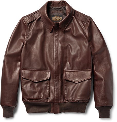 Jacket Leather “Race Pilot” BLK