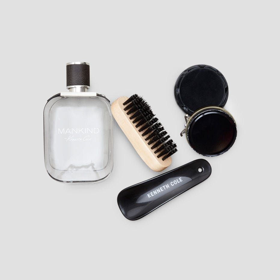 Mankind fragrance and shoe shine kit