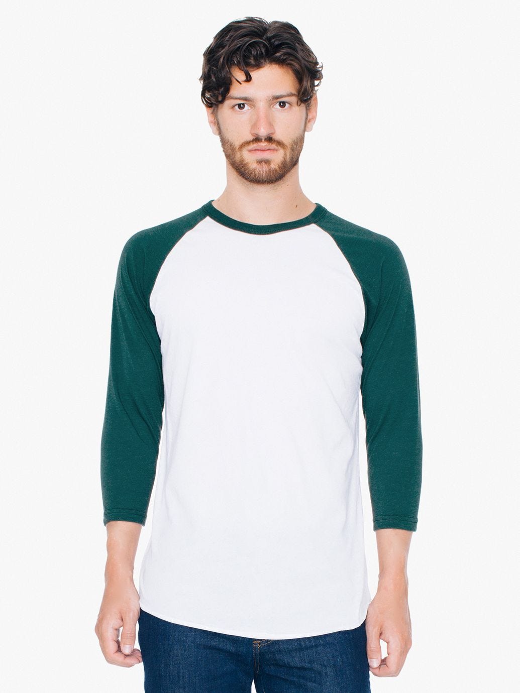 raglan tee, baseball tee, raglan sleeve, american apparel