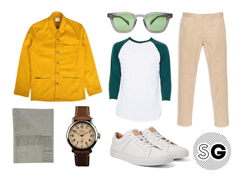 Ballpark Style Outfit Ideas for Men