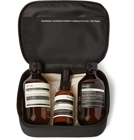 aesop grooming kit