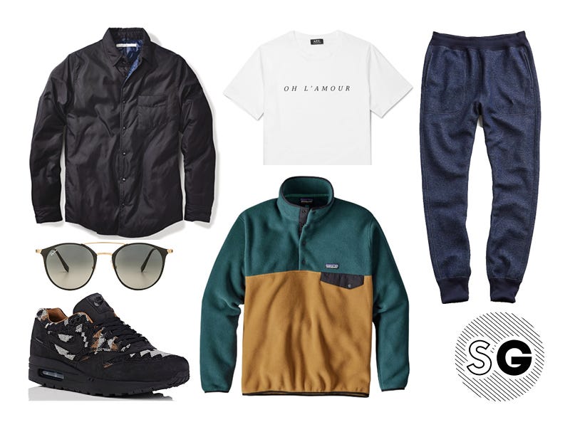 5 Days, 5 Ways: Fleece Pullover Outfits for Guys - Style Girlfriend