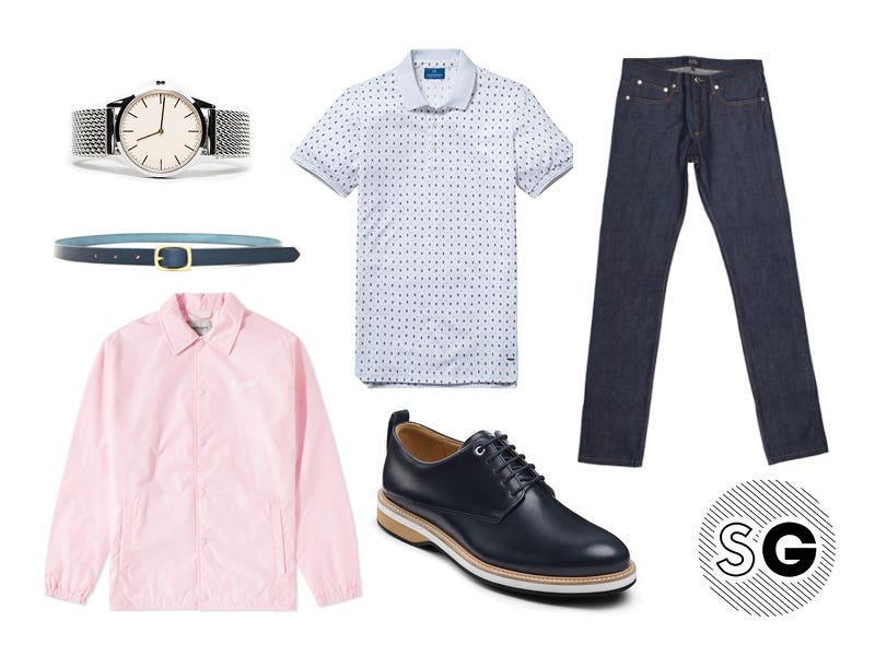 millenial pink, carhartt wip, uniform wares, want les essentiels, apc, scotch & soda, maximum henry