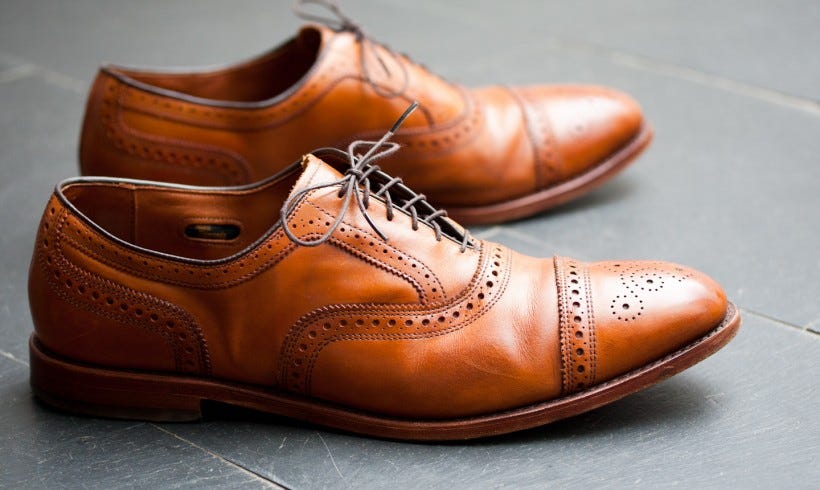 walnut color dress shoes