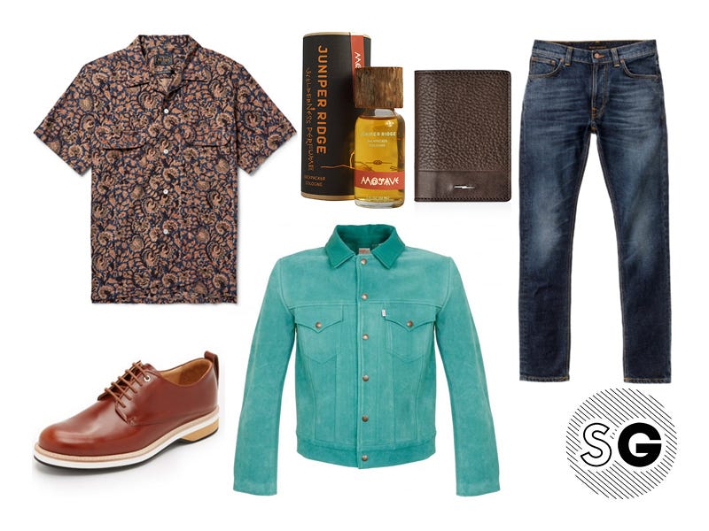 suede jacket, suede, beams plus, nudie jeans, want les essentiels, juniper ridge, shinola, levis