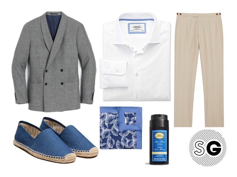 espadrilles, art of shaving, soludos, jack spade, j.crew, reiss, charles tyrwhitt, indochino