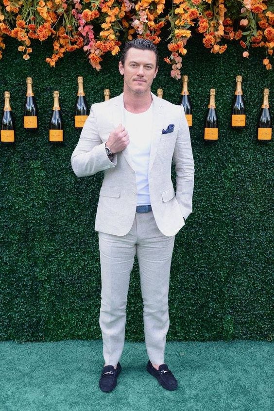 luke evans polo classic