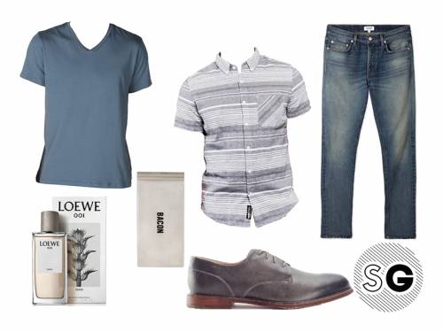 Check out 5 V-Neck T-Shirt Outfits for Guys to Wear This Summer - Style ...