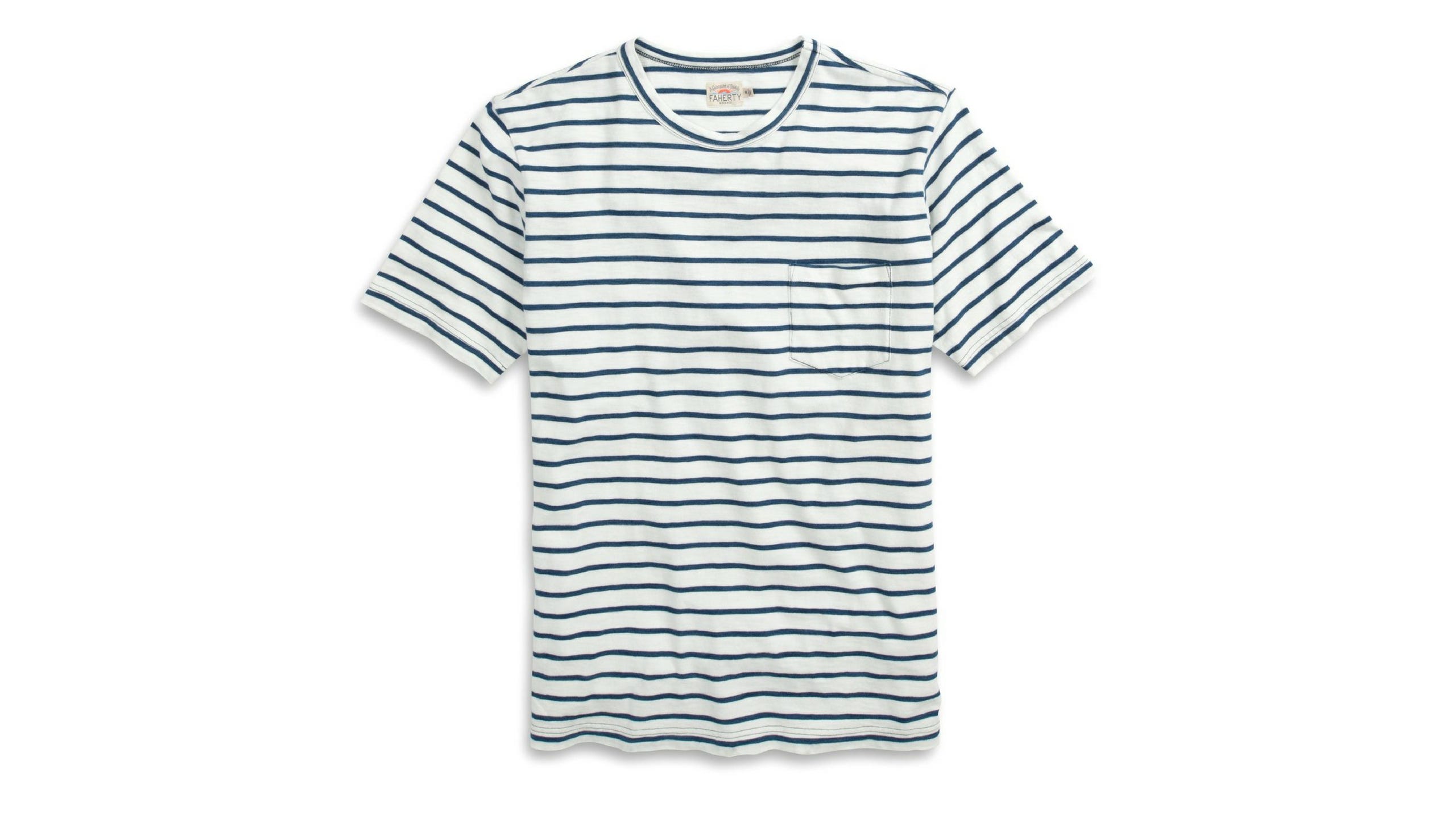faherty breton stripe tshirt