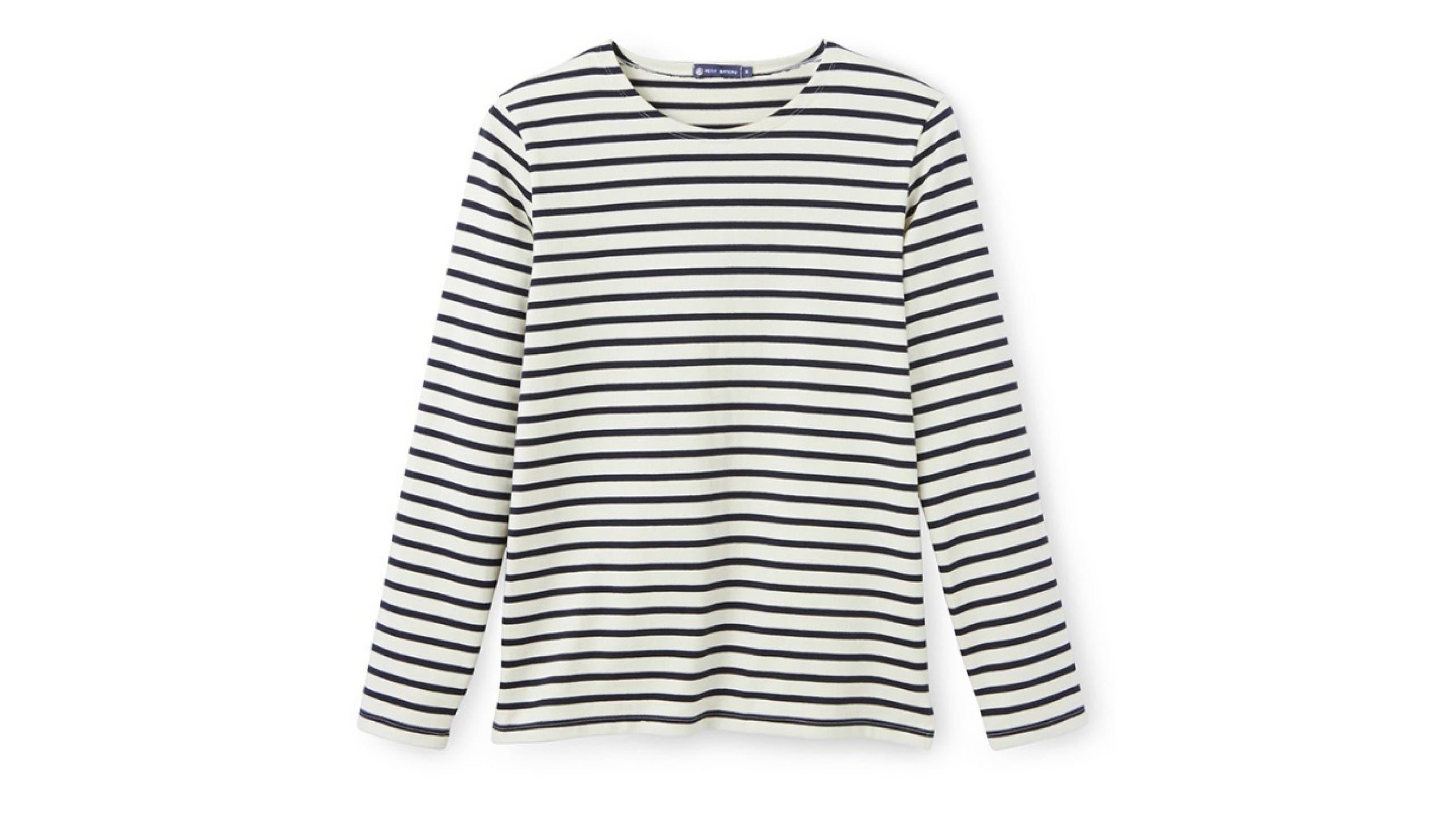 petit bateau breton stripes shirt mens