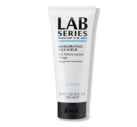 lab series invigorating face scrub