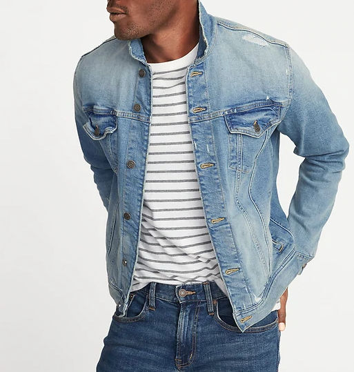 old navy denim jacket, best spring jackets for guys